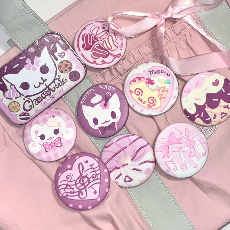 [Ribbon Honey] Random Pin Button
