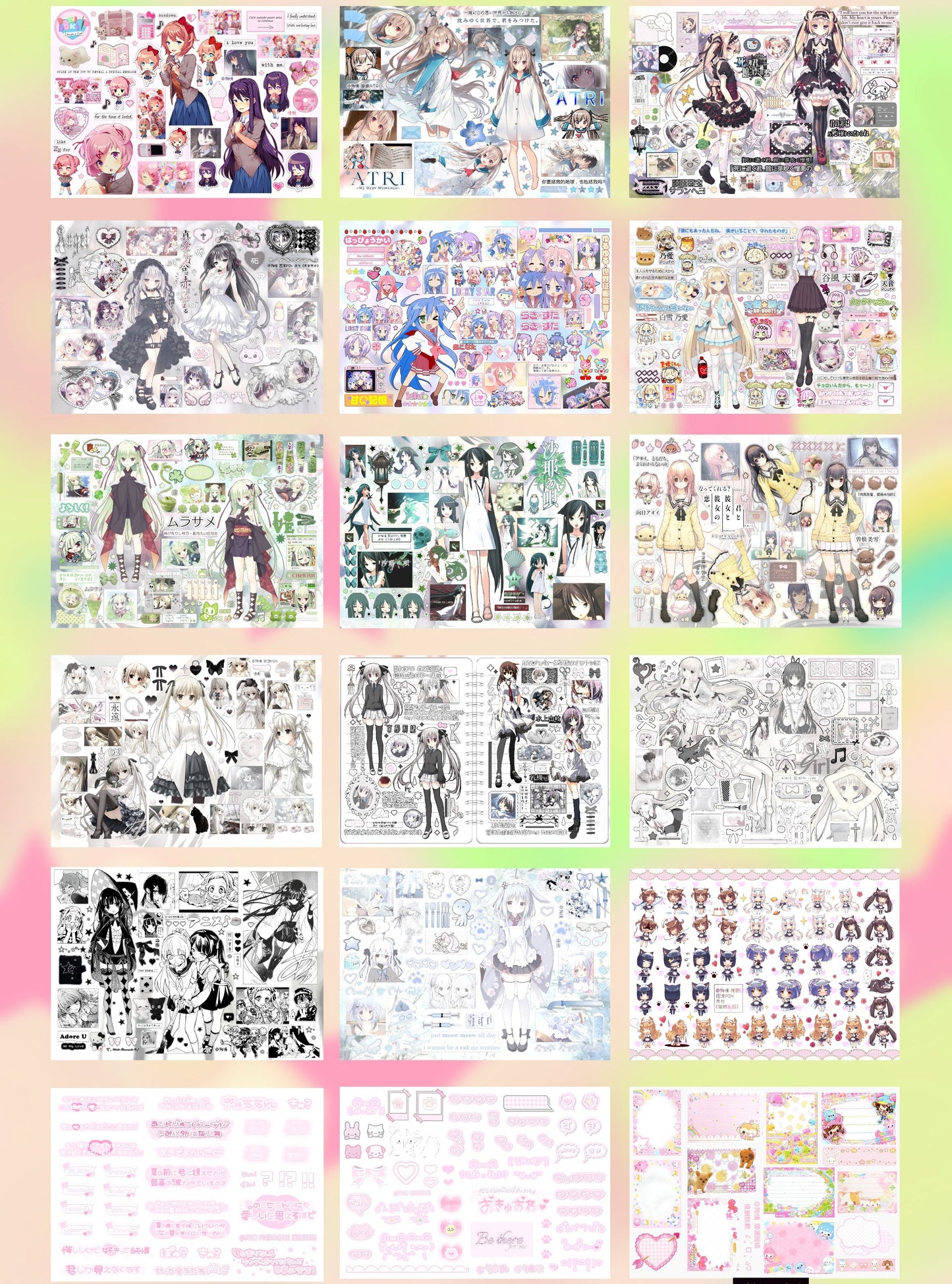 Sticker Book 33 pages