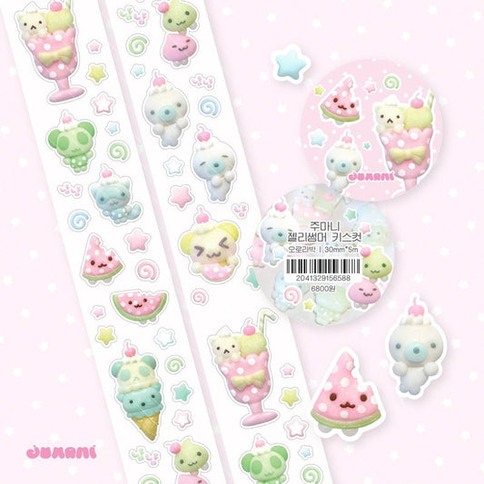 [Jumani] Jelly Summer Kiss Cut Tape