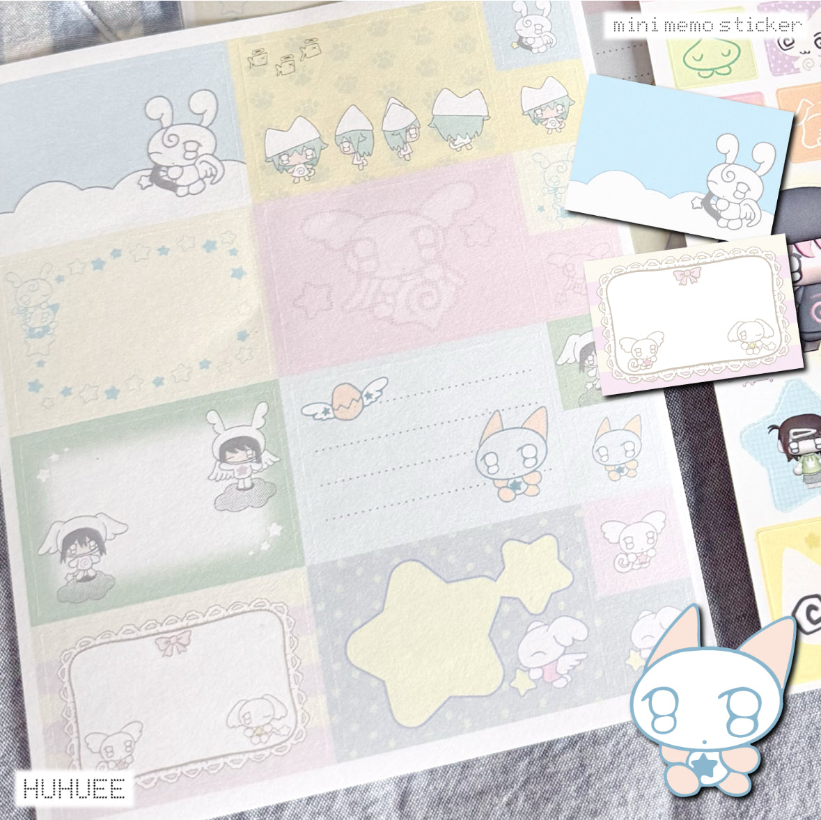 [Huhuee] Mini Memi Sticker