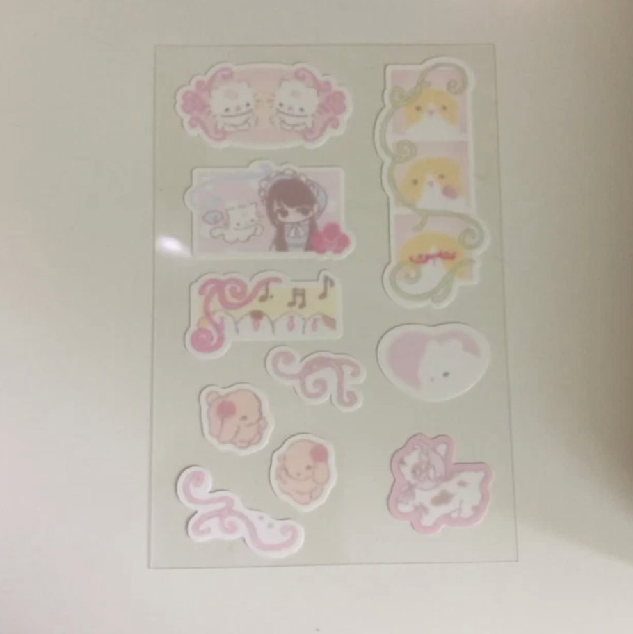 [Tanpopo] Cute Animal Sticker