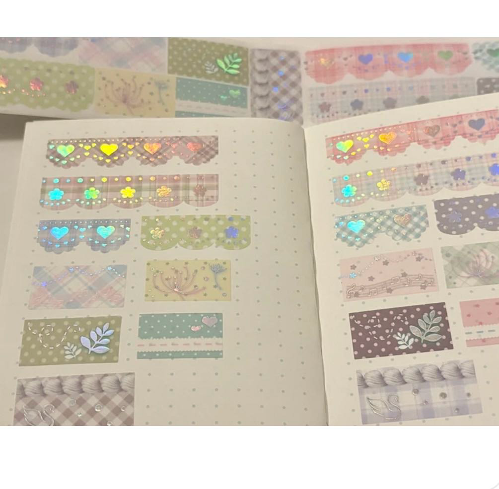 [Happiest] Spring Paper Kiss Cut Tape
