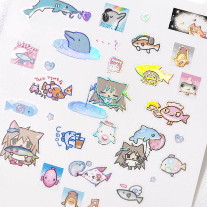 [Aranotchi] Fish Dream Kiss Cut Tape