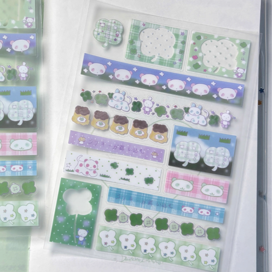 Tooth Store Clover Sticker