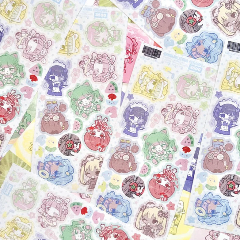 Seolkee Fruit Girl Sticker