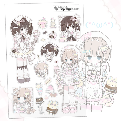 Six9w & s29umm Cake Pudding Soda Sticker