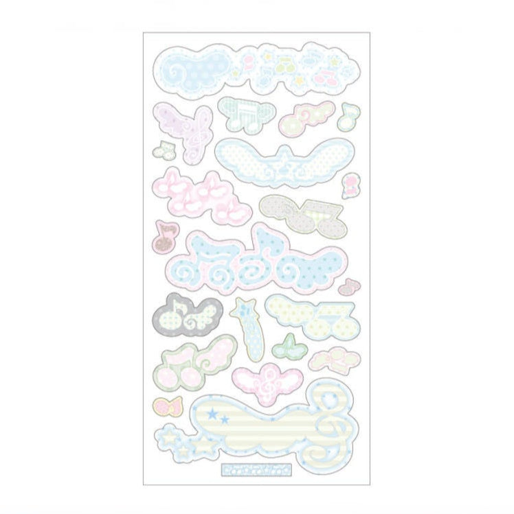 St2krs Angel Notes Sticker