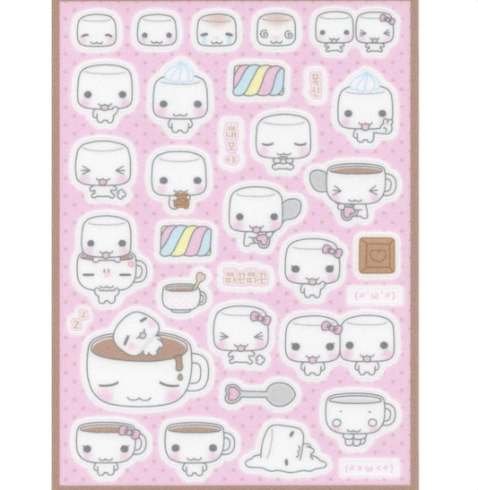 [Wansoclub] Marshmallow Time Sticker