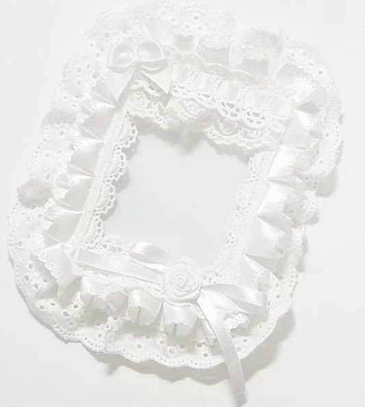 [Angeloveyou] White Rose Card Holder