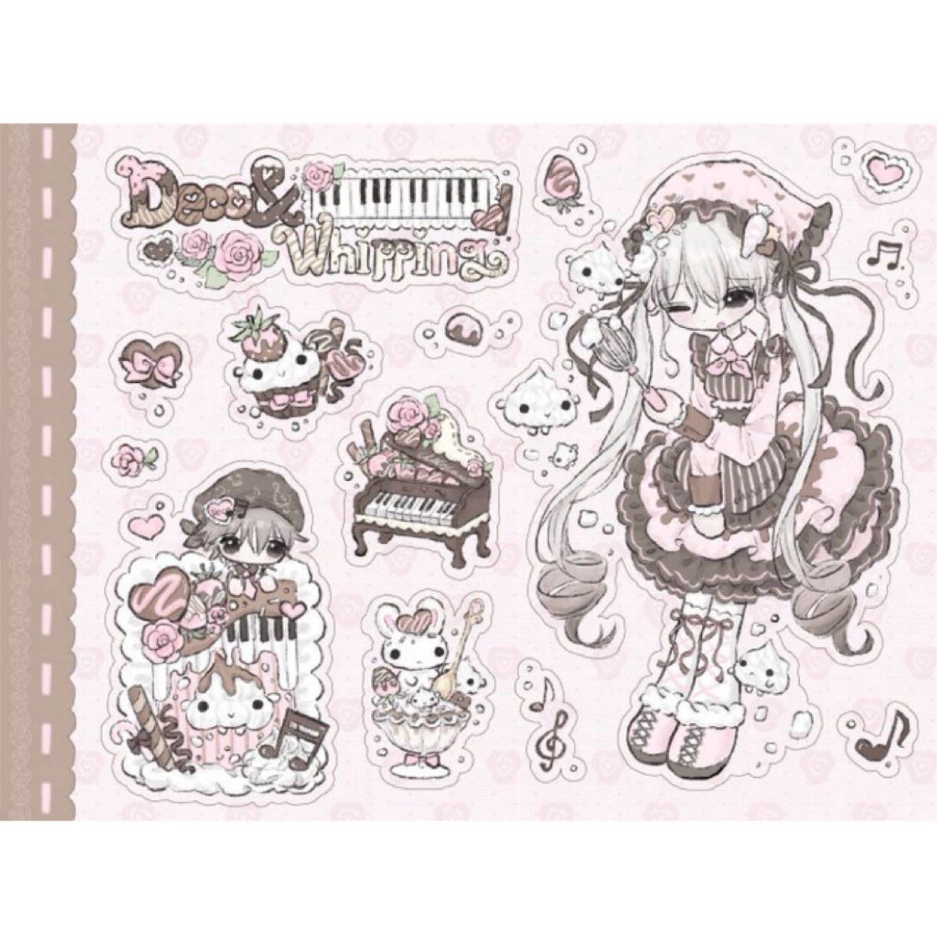 Miryoco Valentine Rose Sticker