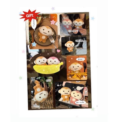 Pinkrue Monkey Sticker Pack