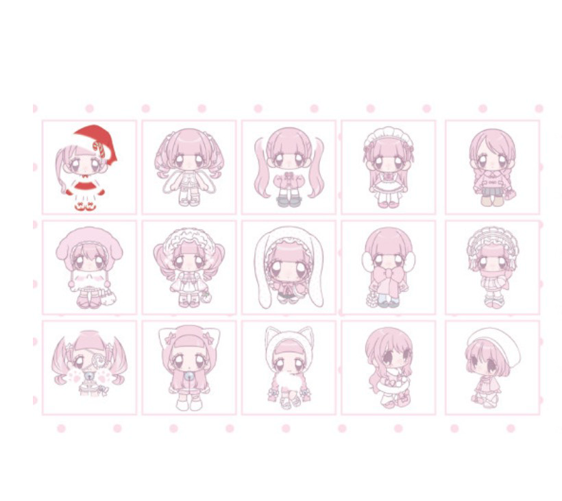 [Pumpum] Flet Sticker Random 3p