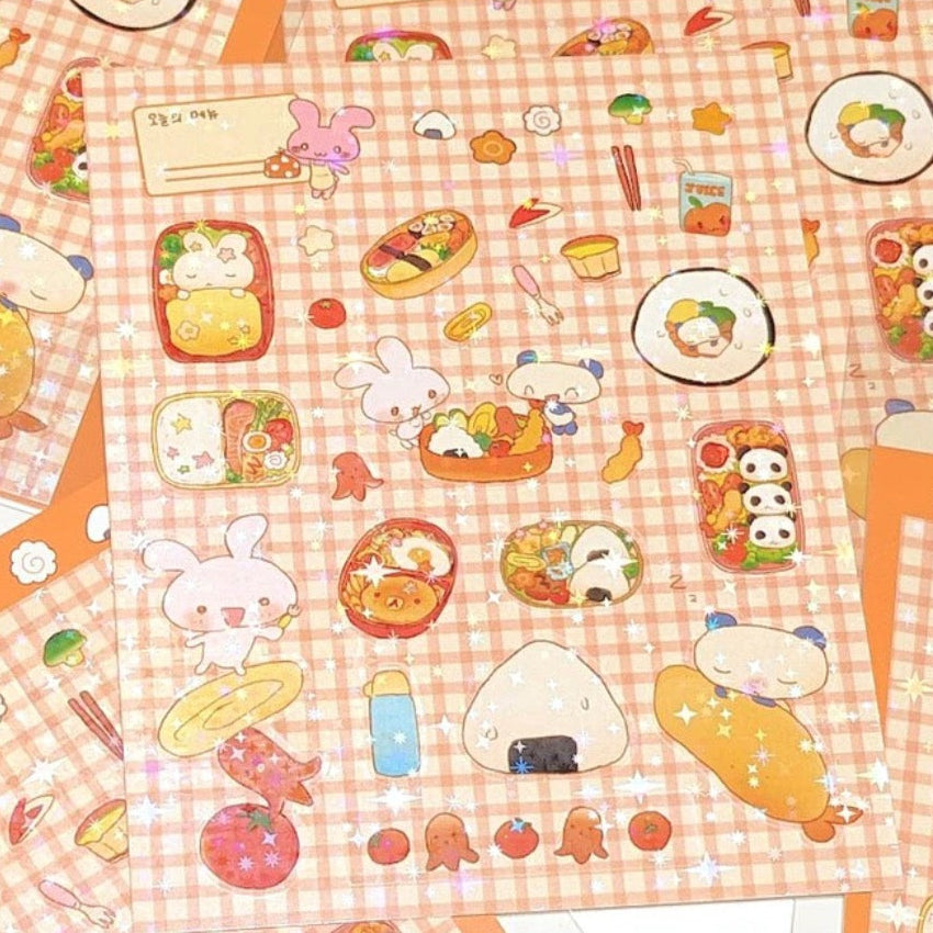 Heartwarmingclub Bento Menu Sticker