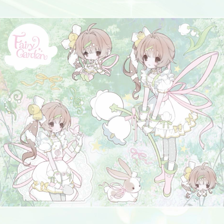 [Yuaria] Fairy Garden Sticker