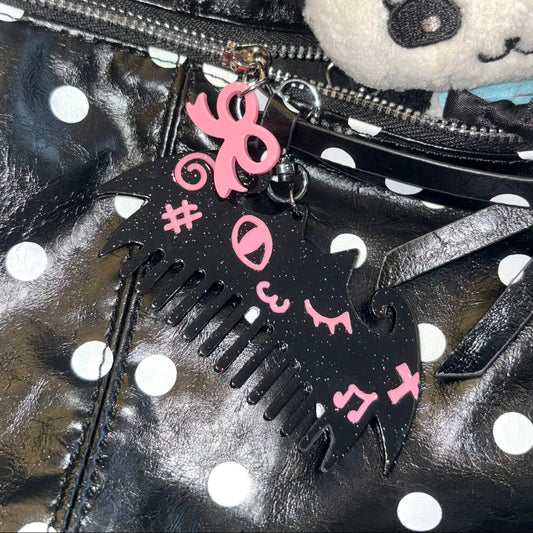 [Ribbon Honey] Mini Comb Keychain