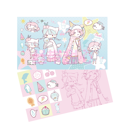 [Ribbon Honey] Sweet Summer Sticker