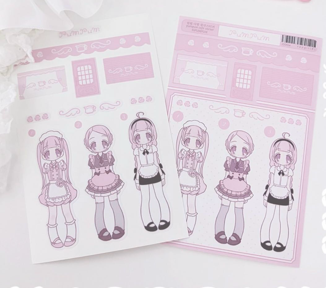 Pumpum Cafe Sticker