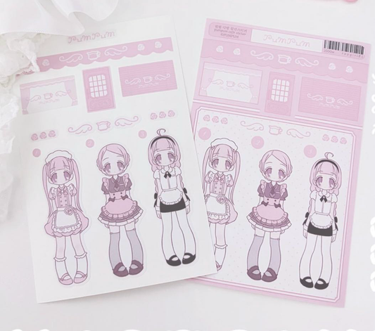 Pumpum Cafe Sticker