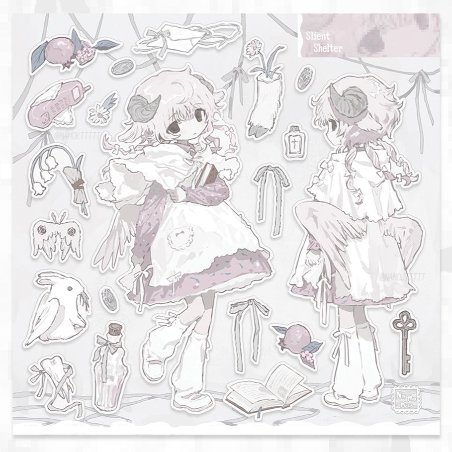 [Namoku] Silent Shelter Sticker