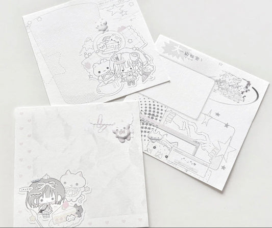 Six9w Cakeneko Memo Pad