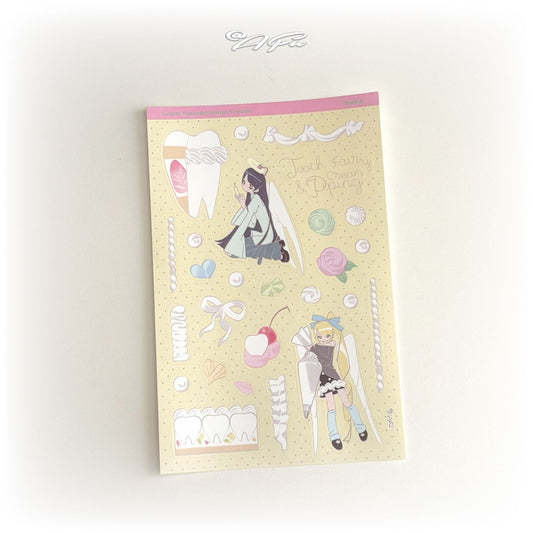 [Afu] Tooth Cake Sticker