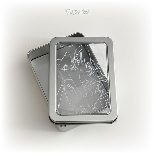 [Afu] Kitten & Me Tin Box 9.5*12.5cm