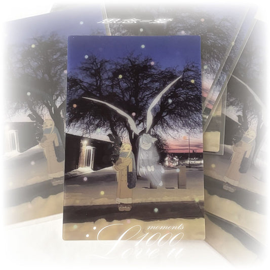 [Afu] The First Snow Raster Postcard
