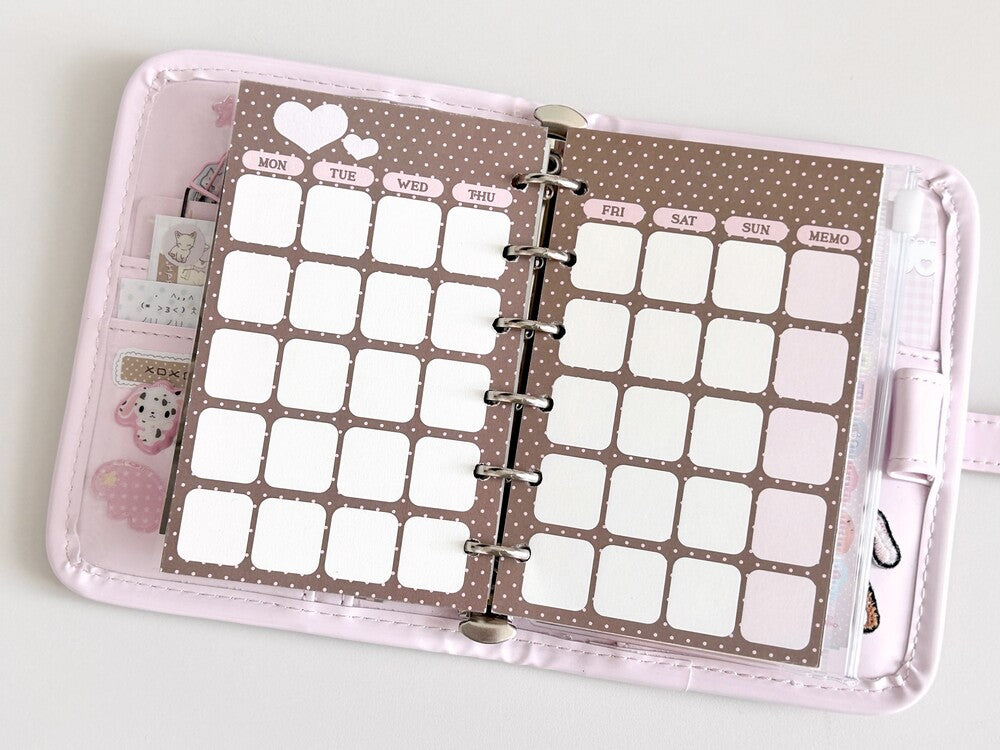 Sweets Shop A7 Strawberry Vanilla Refill Page [43 sheets]