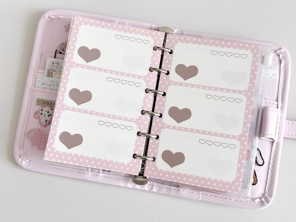 Sweets Shop A7 Strawberry Vanilla Refill Page [43 sheets]