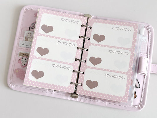 Sweets Shop A7 Strawberry Vanilla Refill Page [43 sheets]