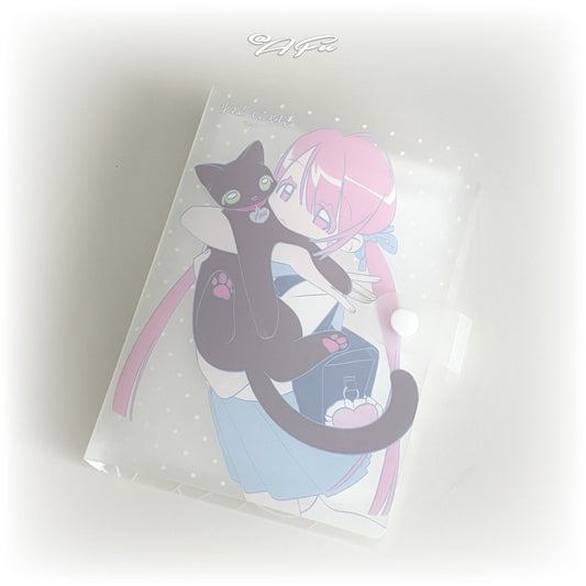 [Afu] Kitten & Me Sticker Storage Folder 18*28.2cm