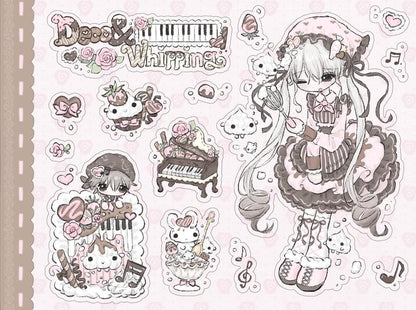 Miryoco Valentine Rose Sticker
